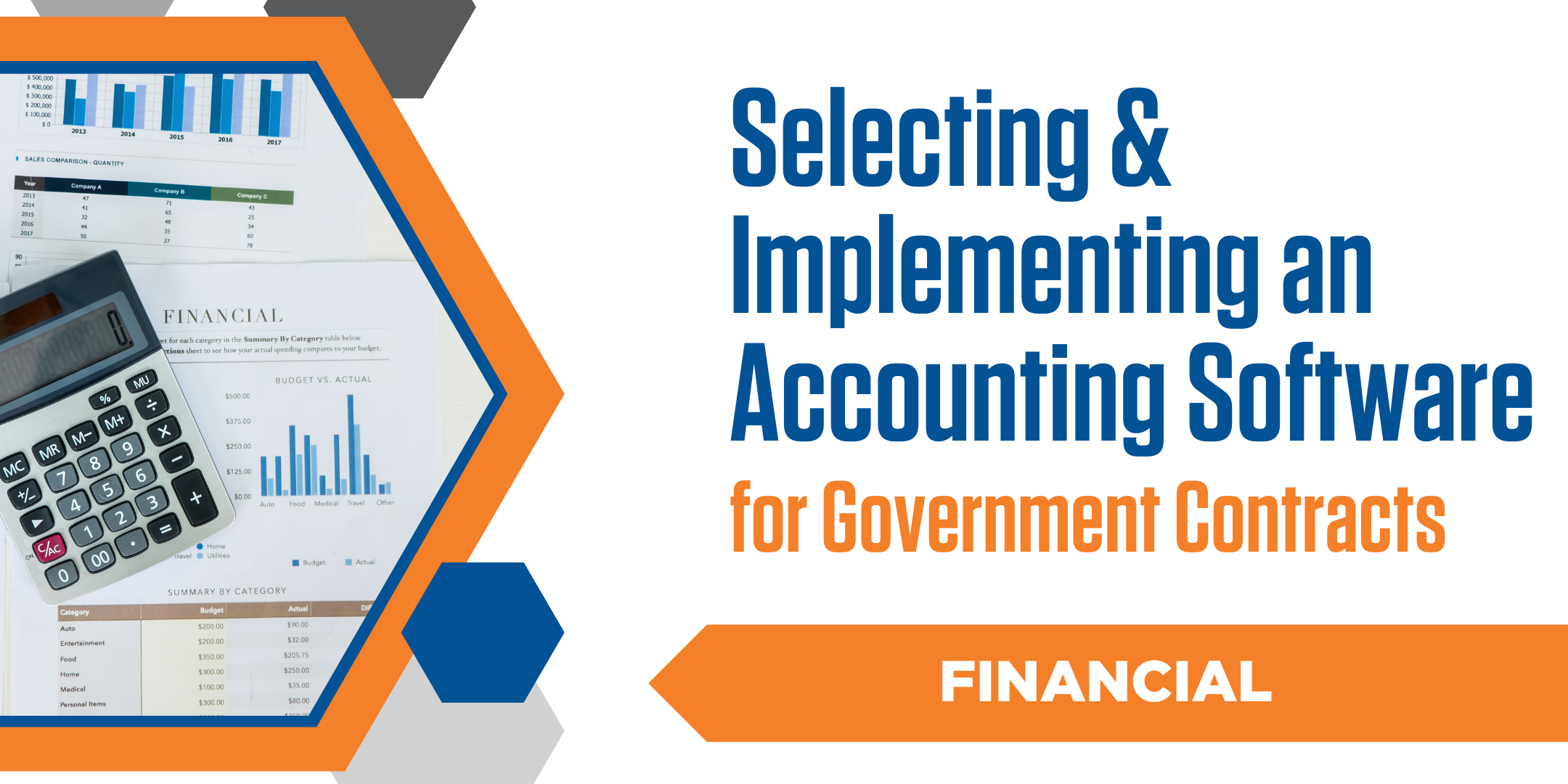 Selecting and Implementing Accounting Software for Government Contracts